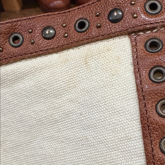 FRYE canvas and leather boots - Picture 14 of 16